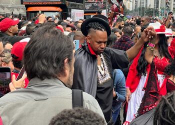 Marcha para Exu na Avenida Paulista