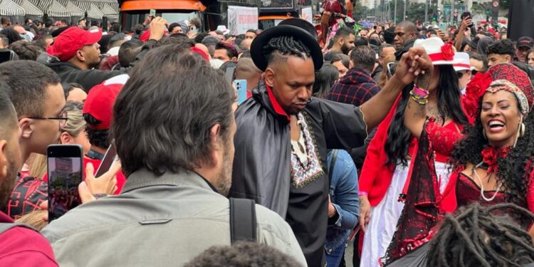 Marcha para Exu na Avenida Paulista